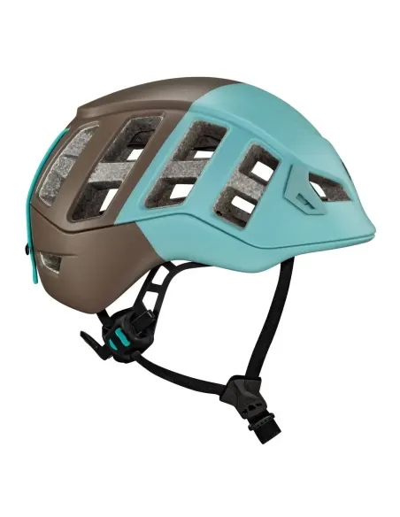 Kask wspinaczkowy Petzl Meteor Smoked Blue/Brown