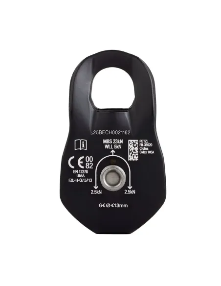 Pulley Petzl Fixe Black