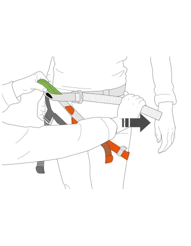Climbing harness Petzl Pandion Steel