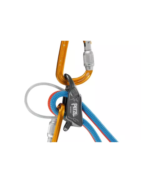 Belay device Petzl Reverso Grey