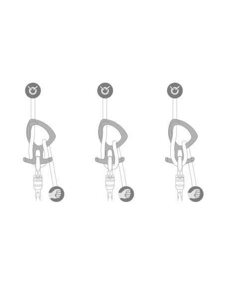 Descender Petzl Pirana Club Descender Petzl Pirana Club