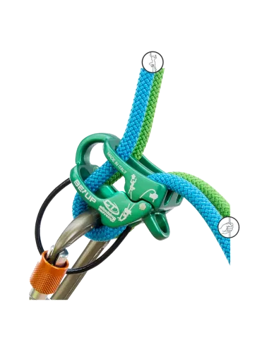 Belay device Climbing Technology Be Up Blue