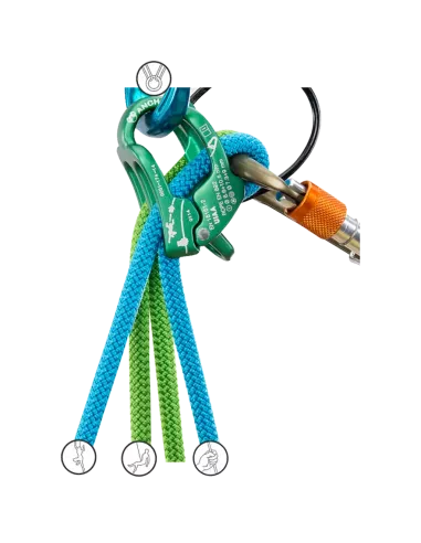 Belay device Climbing Technology Be Up Blue