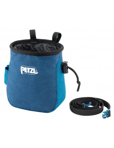 Chalk bag Petzl Saka Blue