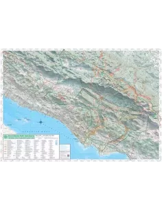 Mapa Paklenica (Chorwacja) 2