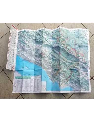 Map Paklenica (Croatia)
