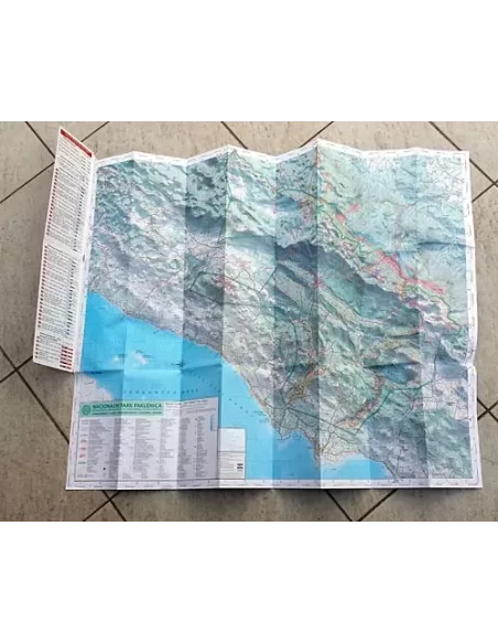 Map Paklenica (Croatia)