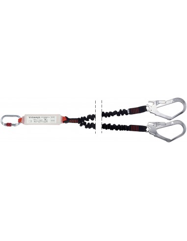 Lanyard Camp Shock Absorber Rewind Double Steel MGO 175cm