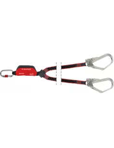 Lonża Camp Retexo Rewind Double Steel MGO 175cm