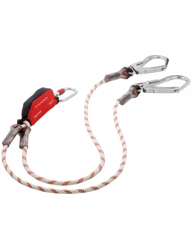 Lonża Camp Retexo Rope Double Steel MGO 190cm