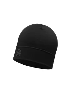 Czapka Buff Merino Lightweight Hat Solid Black