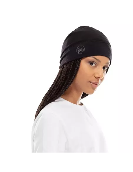 Czapka Buff Merino Lightweight Hat Solid Black