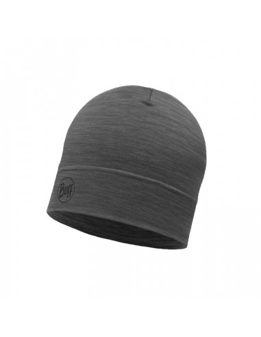 Cap Buff Merino Lightweight Beanie Solid Grey