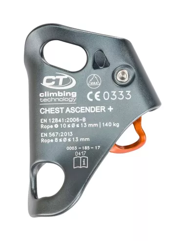Przyrząd zaciskowy Climbing Technology Chest Ascender+