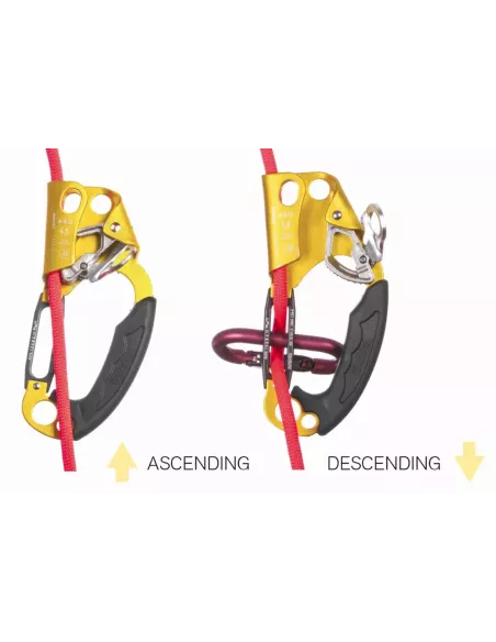 Ascender Grivel A&D left