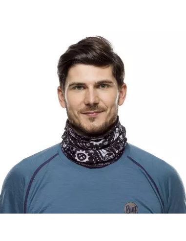 Scarf Buff Original US New Cashmere Black