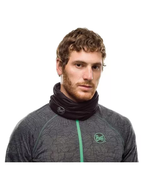 Scarf Buff Merino Lightweight Solid Black Scarf Buff Merino Lightweight Solid Black