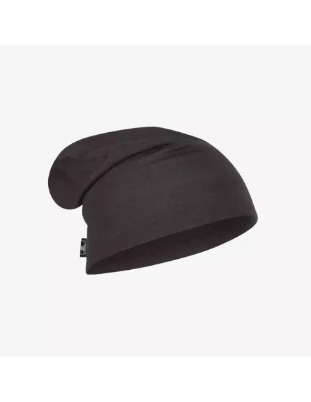 Cap Buff Merino Heavyweight Solid Black