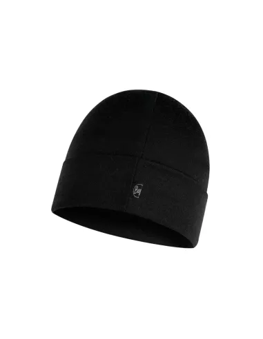 Cap Buff Merino Heavyweight Solid Black