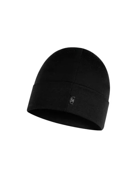 Cap Buff Merino Heavyweight Solid Black
