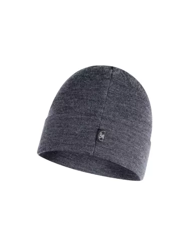 Czapka Buff Merino Heavyweight Solid Grey