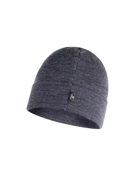 Czapka Buff Merino Heavyweight Solid Grey