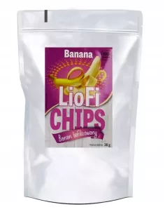 Owoce liofilizowane Elena LioFi Chips banan 30g