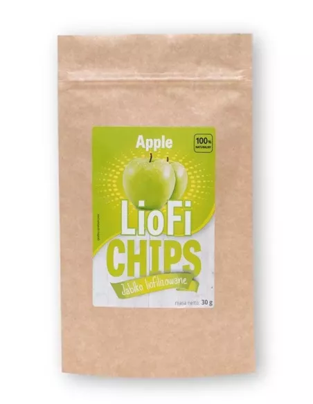 Freeze-dried fruit Elena LioFi Chips apple 30g