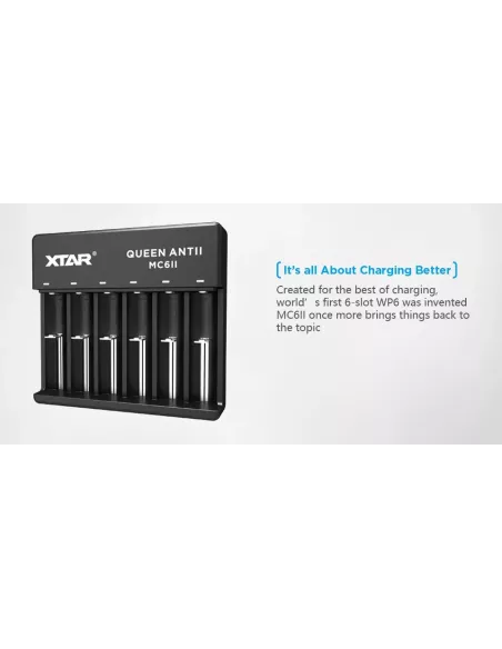 Charger Xtar MC6II