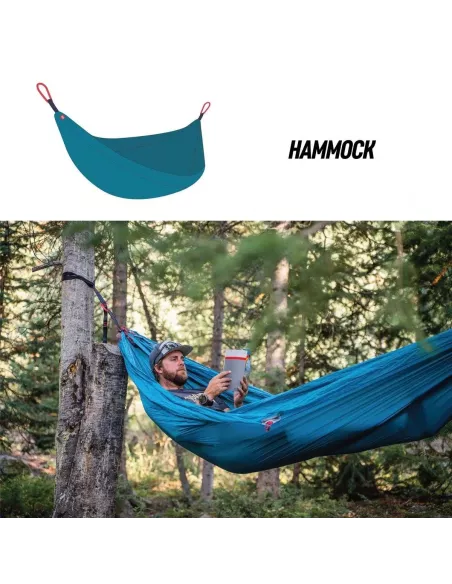 Hamak płachta biwakowa Grand Trunk Moab All-In-One Blue