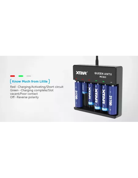 Charger Xtar MC6II