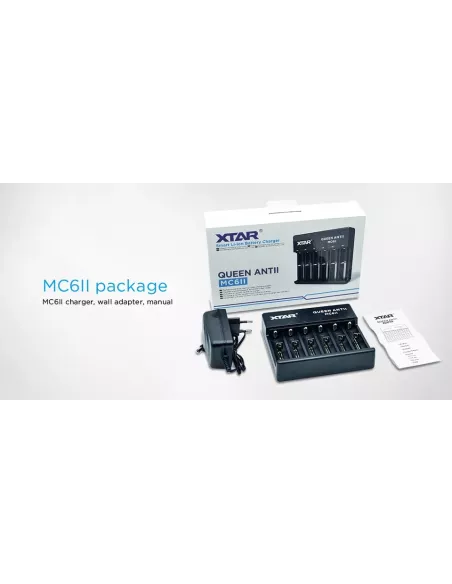 Charger Xtar MC6II