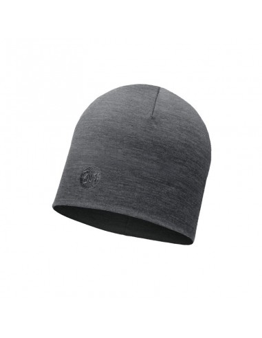 Cap Buff Merino Heavyeight Hat Solid Grey