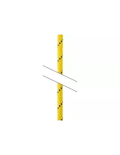 Semistatic rope Petzl Parallel 10,5mm Yellow 100m 2
