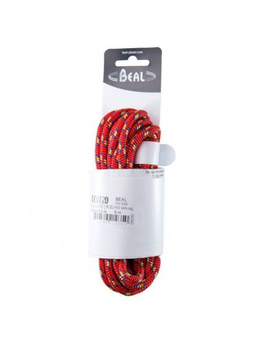 Cord Beal Rep 5mm Red 6m