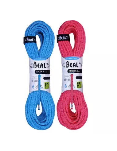 Rope Beal Joker Unicore 9,1mm Golden Dry Orange 60m