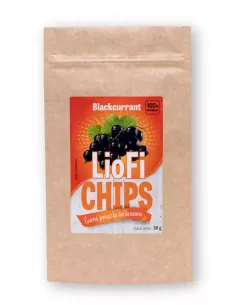 Elena LioFi Chips czarna porzeczka 30g