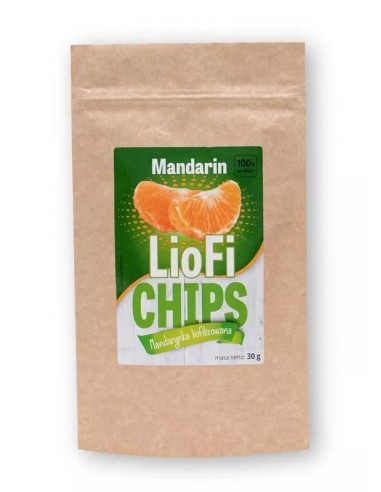 Owoce liofilizowane Elena LioFi Chips mandarynka 30g