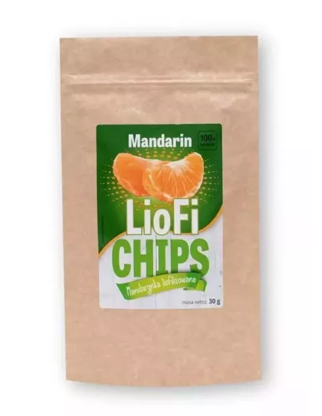 Elena LioFi Chips mandarynka 30g