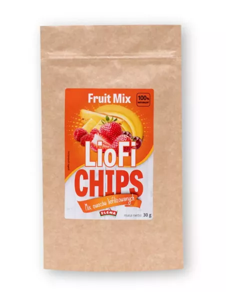 Elena LioFi Chips Mieszanka 5 owoców liofilizowanych 30g