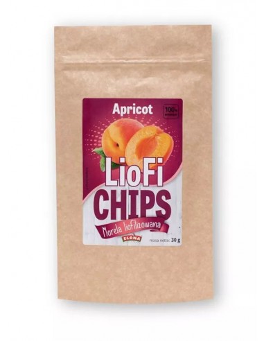 Freeze-dried fruit Elena LioFi Chips apricot 30g