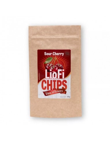 Freeze-dried fruit Elena LioFi Chips cherry 30g