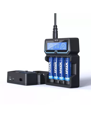 4 channel charger Xtar X4