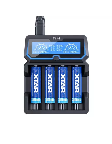 4 channel charger Xtar X4