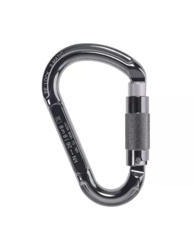 Climbing carabiner Beal Be Lock 3-Matic Grey