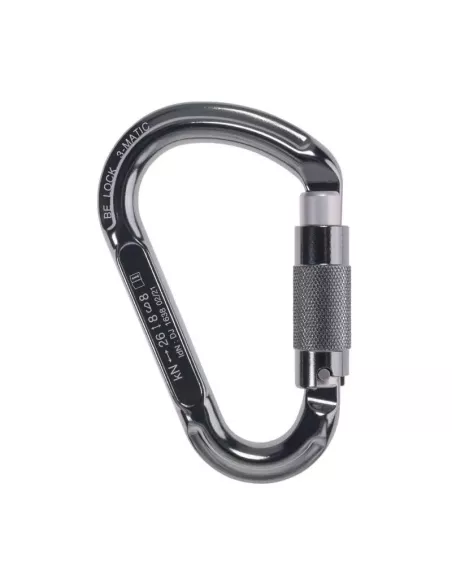 Climbing carabiner Beal Be Lock 3-Matic Grey