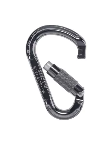 Climbing carabiner Beal Be Lock 3-Matic Grey