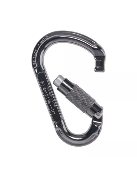 Climbing carabiner Beal Be Lock 3-Matic Grey