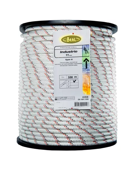 Semistatic rope Beal Industrie 11mm 100m