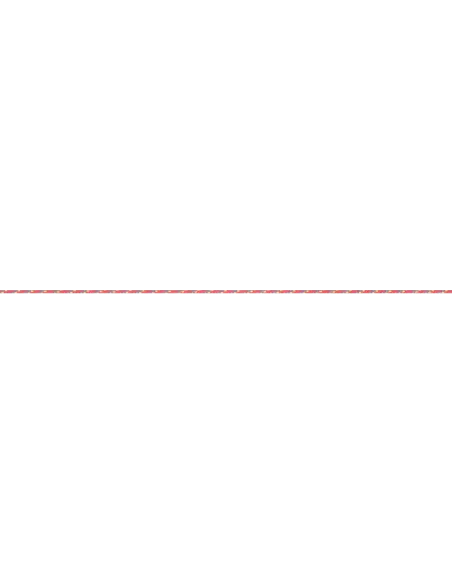 Cord cut by meters Beal Rep 2mm Red